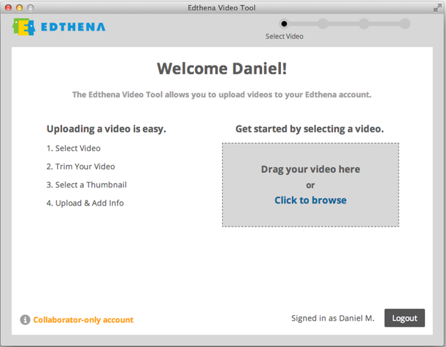 Edthena video tool